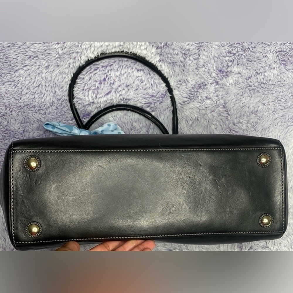 COACH GENUINE LEATHER MADELINE BAG with BAG SCARF - Picture 8 of 16
